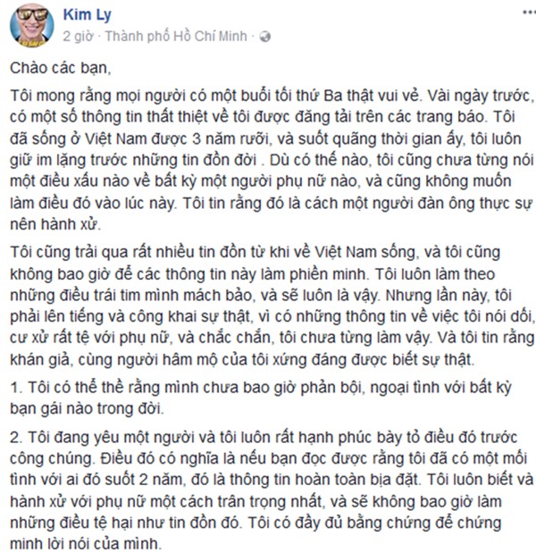 Kim Lý lên tiếng về nghi vấn bắt cá hai tay trong thời gian yêu Trương Ngọc Ánh-5