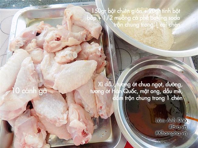 tu lam ga chien gion sot ngot tuyet ngon an khong the dung - 1