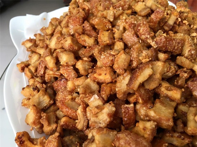 Tóp mỡ,đặc sản nhà giàu