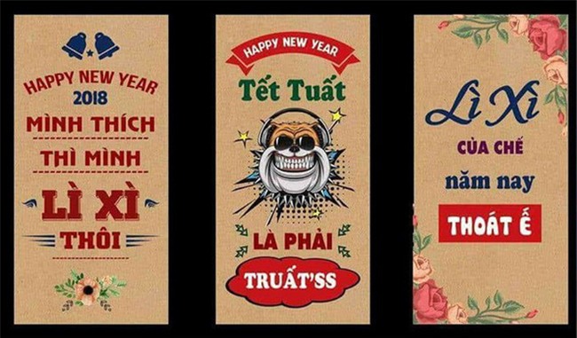 Những bao lì xì mang phong cách “cộng đồng mạng” cực chất để đón Tết 2018 - Ảnh 7.
