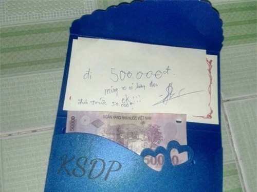 Bó tay với những kiểu ghi phong bì mừng cưới phong cách siêu lầy lội - Ảnh 10.