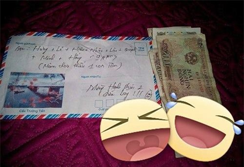 Bó tay với những kiểu ghi phong bì mừng cưới phong cách siêu lầy lội - Ảnh 5.