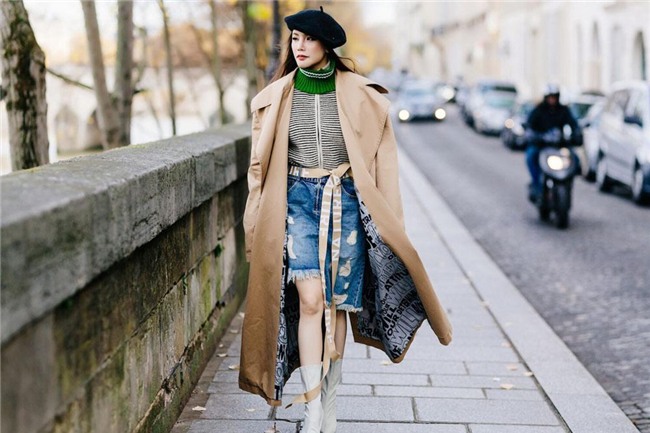 ho quynh huong khoe street style giang sinh dep lung linh giua long paris - 8