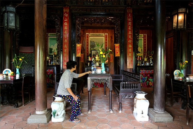 ngoi nha co co 120 cot go quy doc nhat o mien tay hinh anh 13