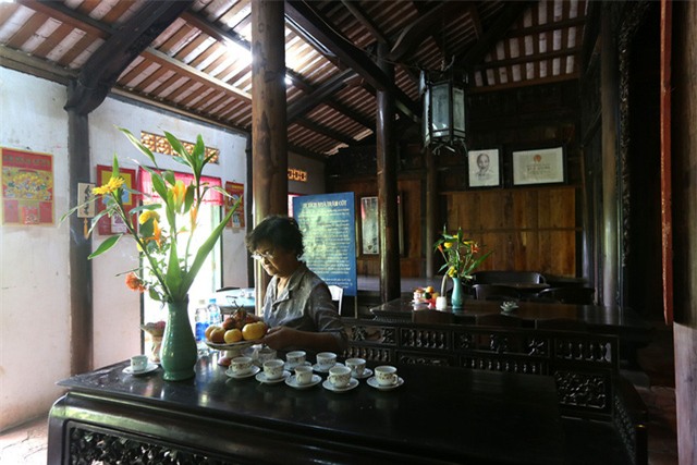 ngoi nha co co 120 cot go quy doc nhat o mien tay hinh anh 5