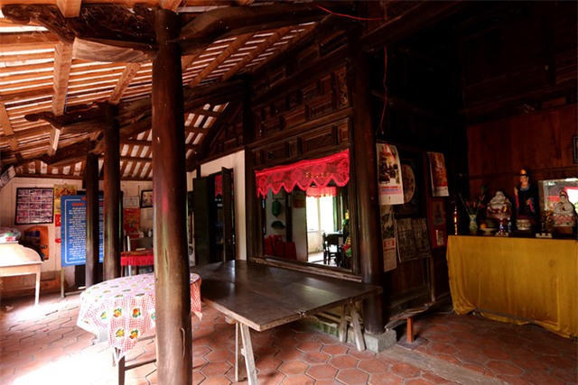 ngoi nha co co 120 cot go quy doc nhat o mien tay hinh anh 6