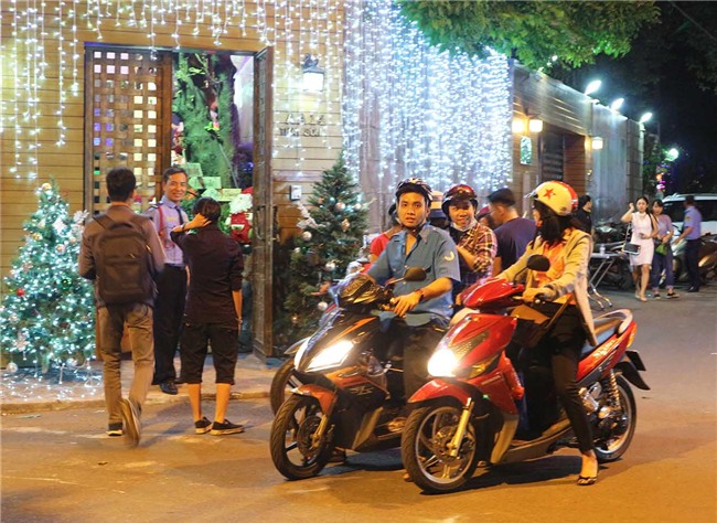 Hàng trăm người chen lấn chụp ảnh Noel tại biệt thự 3 triệu USD của Đàm Vĩnh Hưng - 2