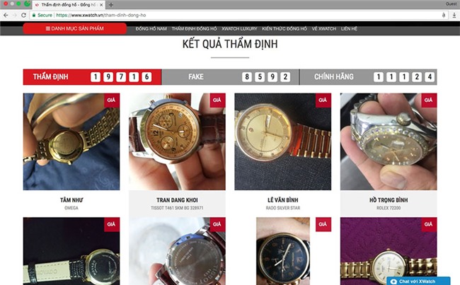 80 - 90% đồng hồ tại Việt Nam là hàng giả!