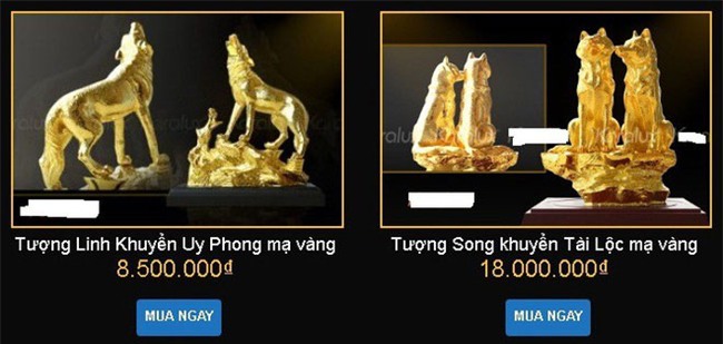 Thị trường Tết 2018: Tượng khuyển dát vàng chục triệu đồng phục vụ đại gia