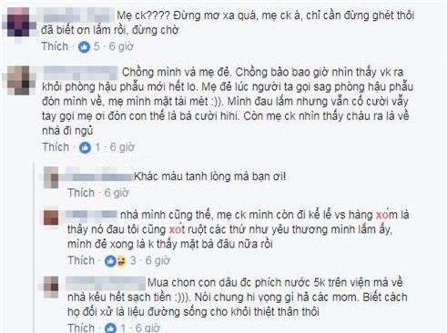 sau clip dua vo di de, dan mang lai day song "me chong o dau khi con dau sinh chau" - 3