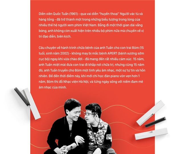 Bố Quốc Tuấn: Bôm biết chấp nhận tất cả và đồng hành với mọi cái một cách thoải mái, điều đó truyền nghị lực cho tôi - Ảnh 2.