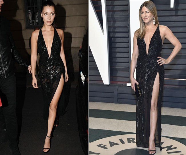 cach nhau ca chuc tuoi, cac sao nu van chang ngai "mac chung do" - 1