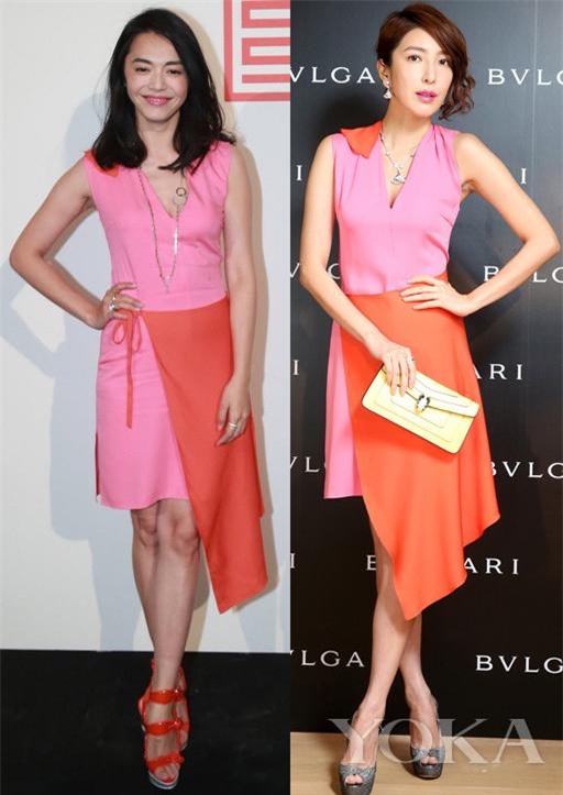 cach nhau ca chuc tuoi, cac sao nu van chang ngai "mac chung do" - 12