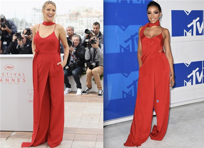 cach nhau ca chuc tuoi, cac sao nu van chang ngai "mac chung do" - 5