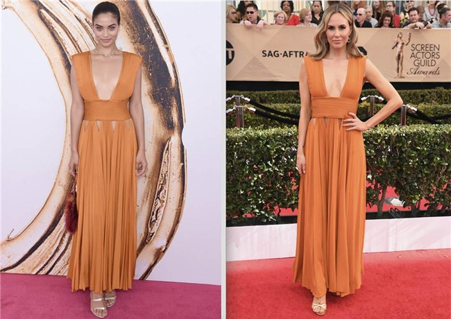 cach nhau ca chuc tuoi, cac sao nu van chang ngai "mac chung do" - 6