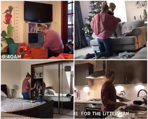 o nha cham con quan quat van bi coi “an khong ngoi roi”, ba me dap tra gay choang - 2