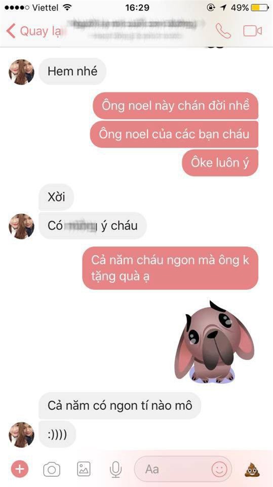 Khi hội chị em đua nhau nhắn tin theo trào lưu Em rất ngon và muốn có quà, hãy xem các anh già Noel phản ứng ra sao - Ảnh 8.