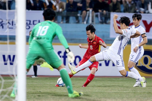 
Lối chơi của U23 Việt Nam có nhiều dấu hiệu lạc quan - Ảnh: Gia Hưng
