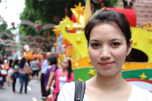 MC Anh Tuấn, vợ MC Anh Tuấn, bà xã MC Anh Tuấn Lý Hồng Nhung