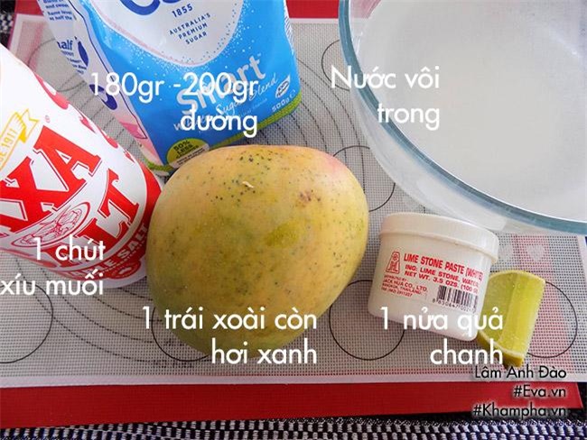 tet nay chang can mua banh keo, lam mut xoai xanh deo dai khach nham nhi - 1