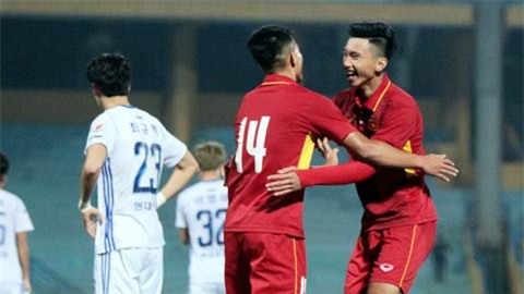 U23 Việt Nam đá giao hữu với U23 Palestine