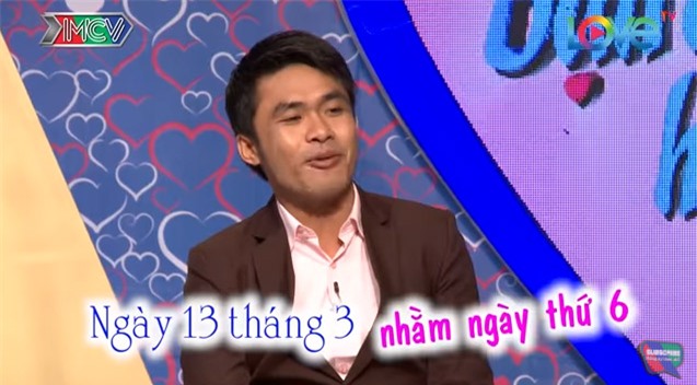 Anh chàng tự nhận mình số nhọ, sinh đúng thứ 6 ngày 13 nên mới ế trong Bạn muốn hẹn hò-3