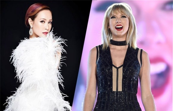Uyên Linh, ca sĩ Uyên Linh, sao Việt, Taylor Swift