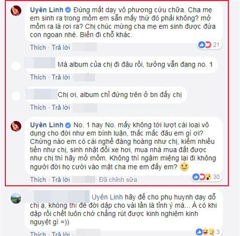 Uyên Linh, ca sĩ Uyên Linh, sao Việt, Taylor Swift