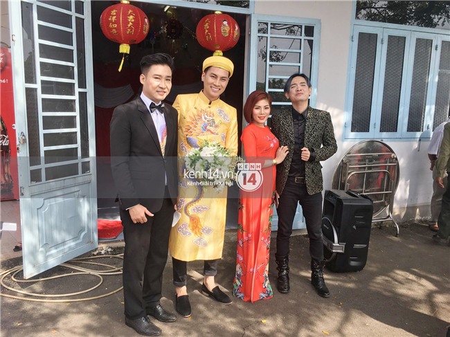 Cô dâu Lâm Khánh Chi diện áo dài long phụng quét đất về nhà chồng - Ảnh 8.