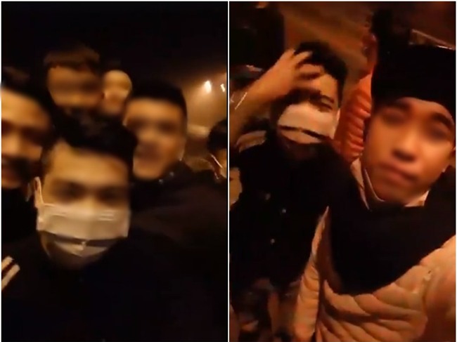 Clip: Nhóm thanh niên mang hung khí lên đường cao tốc chặn xin tiền rồi livestream khoe Facebook - Ảnh 2.