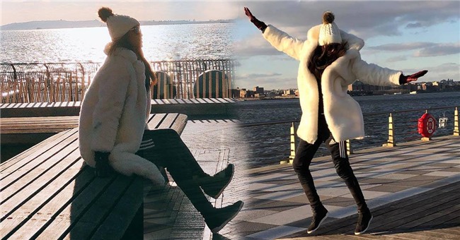 hoa hau hoan vu dang den gan, pham huong van ung dung khoe street style tai my - 2