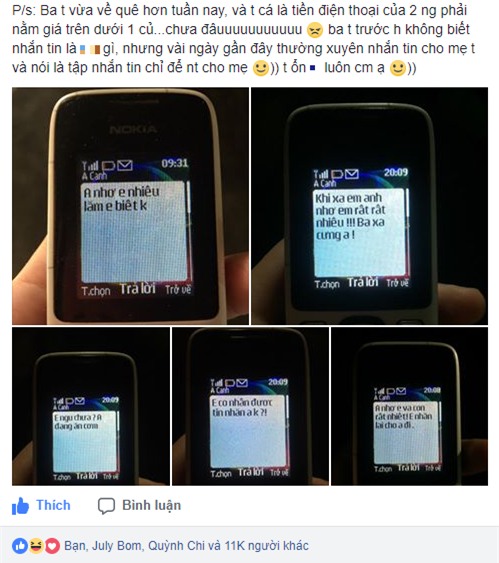 Loạt tin nhắn chồng U50 gửi vợ khiến giới trẻ chào thua vì quá lãng mạn - Ảnh 1.