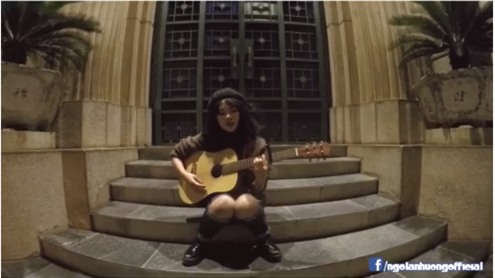 9X xinh đẹp cover ‘Khi em xa anh’ khiến cư dân mạng xao xuyến - Ảnh 2.