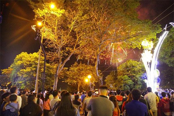 phao hoa ruc sang bau troi ha noi, tp.hcm, chao mung nam moi 2018 da den - 10