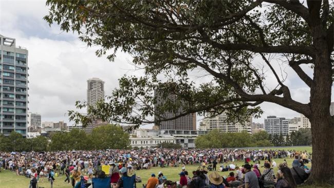 Australia đón năm 2018 bằng tiết mục pháo hoa trứ danh trên cảng Sydney - Ảnh 9.