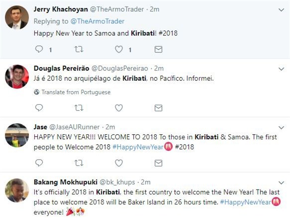 Những điểm đầu tiên trên thế giới đã chính thức bước sang năm 2018 - Ảnh 2.