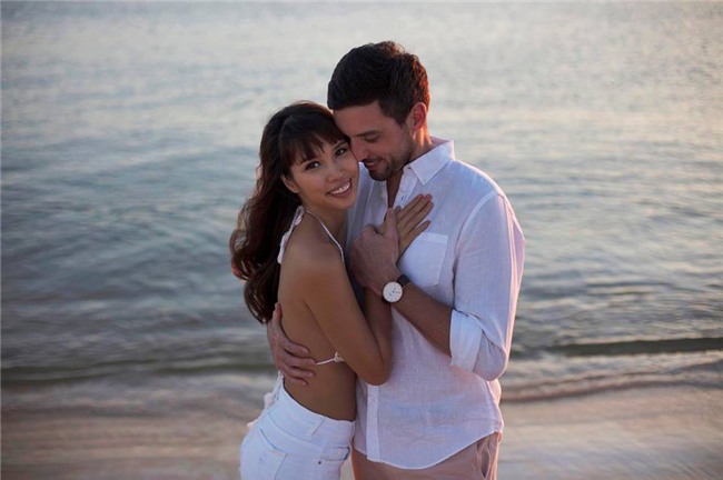 Siêu mẫu Hà Anh hạnh phúc thông báo tin đang mang thai con đầu lòng với chồng Tây - Ảnh 3.