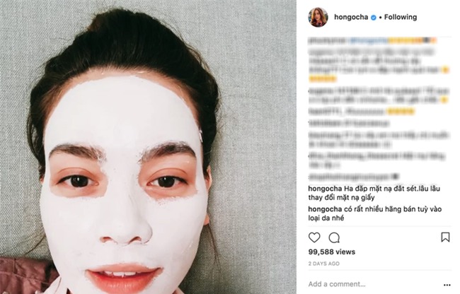 Hóa ra bí quyết da đẹp của Hà Hồ chỉ loanh quanh mặt nạ đất sét và mặt nạ giấy - Ảnh 1.