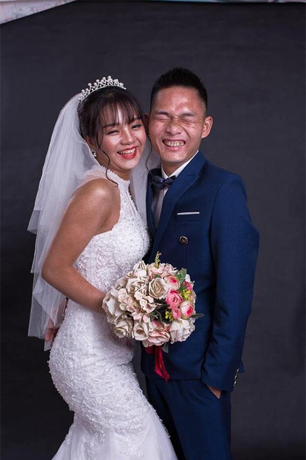 doi thuc xinh dep cua co dau trong anh cuoi "xau den giat minh" bi ban than tung len mang - 1