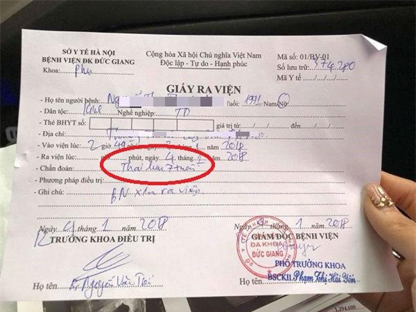 ha noi: bac si khang dinh thai chet luu cho di hut, sang vien khac kham thai van binh thuong - 2