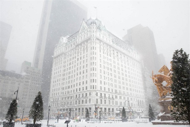 New York như “hành tinh khác” trong trận bão tuyết khiến nước Mỹ lạnh hơn sao Hỏa - Ảnh 7.