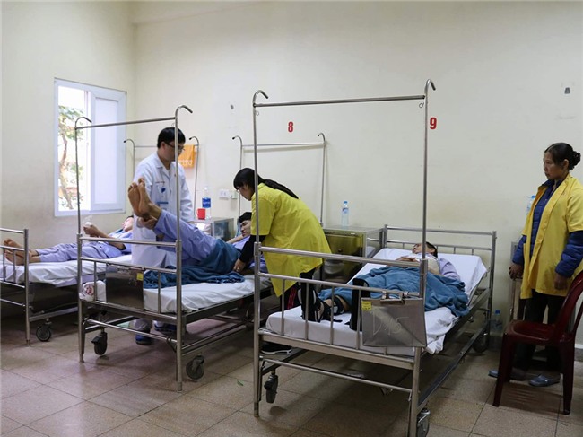 Sập giàn giáo,Yên Tử,Quảng Ninh