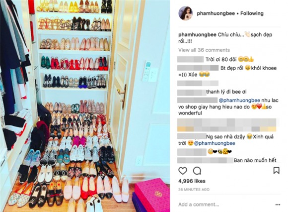 Ngắm 4 kho hàng hiệu to như siêu thị thời trang của sao Việt khiến triệu người ngưỡng mộ-14