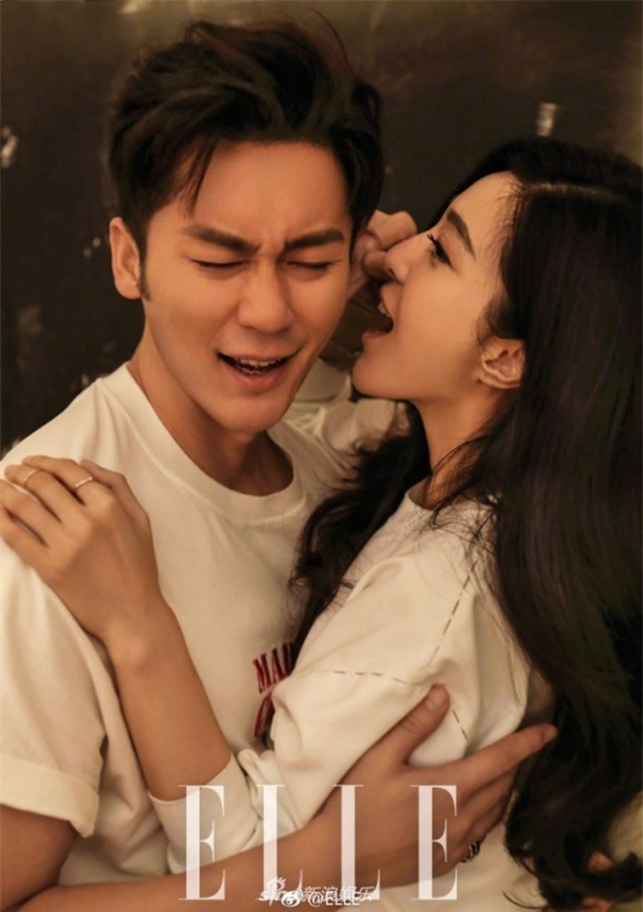 Phạm Băng Băng và Lý Thần tình tứ,Phạm Băng Băng và Lý Thần đồ đôi,Phạm Băng Băng và Lý Thần ôm hôn thắm thiết