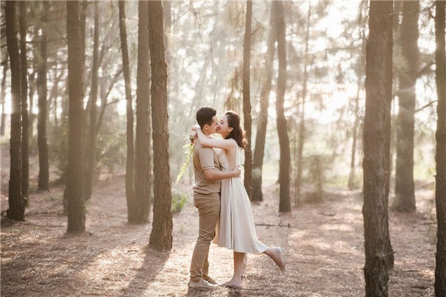 Top 10 Hoa hậu Việt Nam 2016 Trần Tố Như và hotboy cảnh sát khóa môi say đắm trong ngày cưới-10