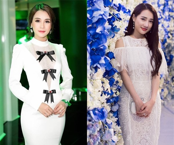 Nhã Phương một lần nữa thể hiện sức hút với váy bodycon khoe đường cong trong thiết kế váy 2 dây màu hồng đầy mê hoặc. Trong một sự kiện gần đây, Sam chẳng kém cạnh với váy ôm trọn thân hình cùng phom dáng hiện đại