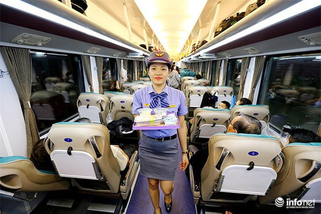 Cận cảnh đoàn tàu hoả chất lượng như máy bay, hoạt động từ 10/1 - Ảnh 9.