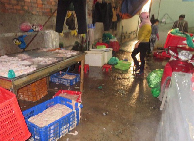 lòng lợn,thịt thối,thực phẩm bẩn