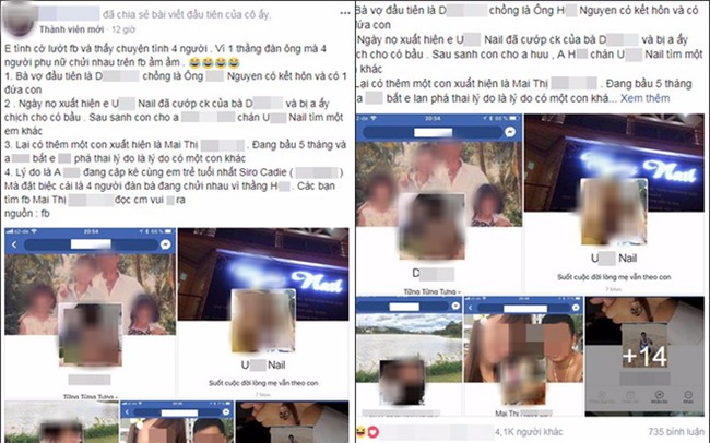 Phi vụ tình tay 5 mở màn 2018: 4 người phụ nữ vừa vợ vừa bồ choảng nhau chan chát vì 1 gã lăng nhăng - Ảnh 1.