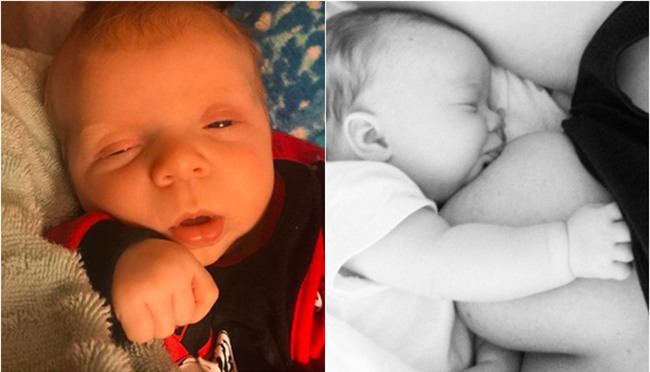 Cận cảnh khuôn mặt hạnh phúc của những em bé “phê” sữa sau khi bú mẹ - Ảnh 8.